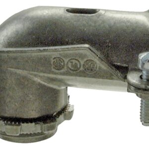 Halex 91100 Flex Connector, 3/8 in, Zinc