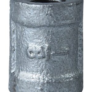 ProSource 21-1/8G Pipe Coupling, 1/8 in, Threaded, Malleable Steel, SCH 40 Schedule, 300 psi Pressure