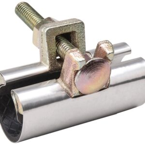 B & K 160-602 1-Bolt Pipe Repair Clamp, 3/8 in, Stainless Steel