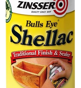Zinsser 00408 Shellac, Mid-Tone, Clear, Liquid, 12 oz, Can
