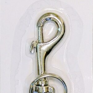 Hy-Ko KC176 Bolt Snap, 5-1/2 in L x 2-3/4 in W x 1/2 in H Dimensions, Large