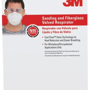 3M TEKK Protection 8511HB1-C Disposable Valved Respirator, N95 Filter Class