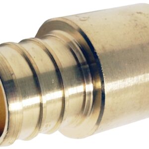 Apollo APXMS3434 Pipe Adapter, 3/4 in, PEX x Male Solder, Brass, 200 psi Pressure