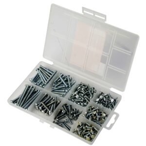 Gardner Bender SK-832WP Electrician's Screw Kit, #8-32 Thread, Round Head, Slotted Drive, 6.56 lb