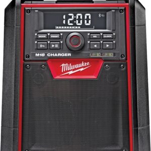 Milwaukee 2792-20 Jobsite Radio, 18 V, 1.5 to 4 Ah, 10-Channel