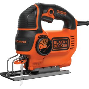 Black+Decker BDEJS600C Jig Saw, 5 A, 3/4 in L Stroke, 3000 spm, Includes: (1) Jig Saw Blade