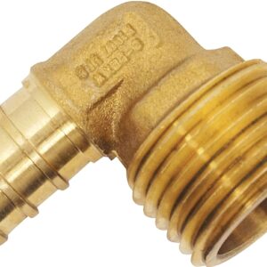 Apollo APXME12 Pipe Elbow, 1/2 in, MNPT, 200 psi Pressure