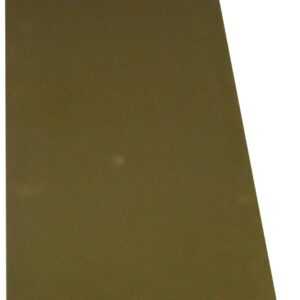 K & S 8227 Decorative Metal Strip, 3/4 in W, 12 in L, 0.09 in Thick, Brass