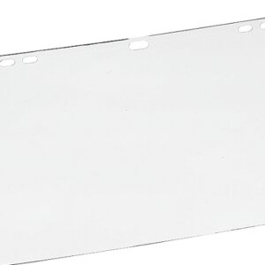 Safety Works 10107913 Adjustable Replacement Headgear Faceshield, Polycarbonate, Clear