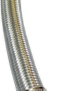 Lasco 10-1342 Braided Water Heater Connector, 3/4 in, FPT, Stainless Steel, 18 in L