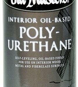 Old Masters 49510 Interior Polyurethane, Semi-Gloss, Liquid, Clear, 13 oz, Aerosol Can