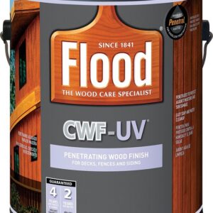 Flood FLD520-05 Wood Finish, Cedar, Liquid, 5 gal