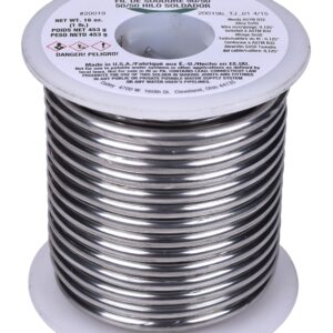 Oatey 20019 Leaded Solder, Silver, 1 lb, Solid, 361 to 421 deg F Melting Point