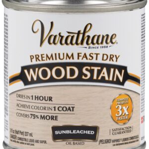 Varathane 262030 Wood Stain, Sun Bleached, Liquid, 0.5 pt, Can