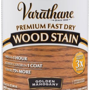 Varathane 262014 Wood Stain, Golden Mahogany, Liquid, 1 qt, Can