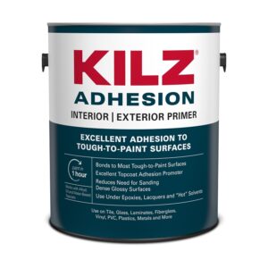 Kilz L211111 Sealer and Primer, White, 1 gal