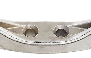 National Hardware 3200BC Series N223-339 Rope Cleat, 55 lb Working Load, Zinc, Nickel