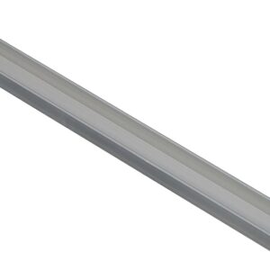 Stanley Hardware 4208BC Series N247-668 U-Channel, 72 in L, 1/16 in Thick, Aluminum, Mill