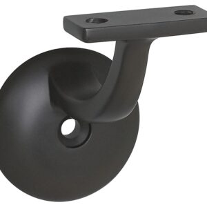 National Hardware N332-833 1-Piece Handrail Bracket, 250 lb, Die-Cast Zinc, Oil-Rubbed Bronze