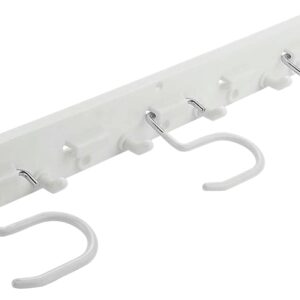 National Hardware N112-088 Adjustable Storage Organizer, 12 lb, 16 in W, Plastic