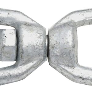 National Hardware 3252BC Series N241-083 Chain Swivel, 5/16 in Trade, 1260 lb Working Load, Steel, Galvanized