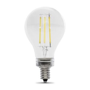 Feit Electric BPA1540C/850/LED/2 LED Lamp, General Purpose, 300 Lumens, 4.5 W, A15 Lamp, 40 W Equivalent, E12 Lamp Base