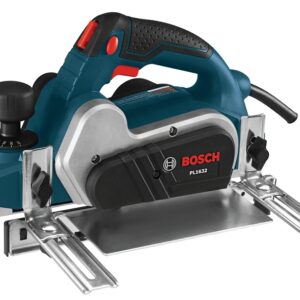 Bosch PL1632 Planer, 6.5 A, 0 to 3-1/4 in W Planning, 0 to 1/16 in D Planning, Trigger Switch Control