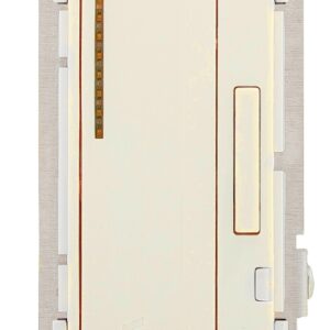 Eaton Wiring Devices AAL06-C2-K Smart Dimmer, 5 A, 120 V, 300 W, CFL, LED Lamp, 3-Way, Ivory/Light Almond/White
