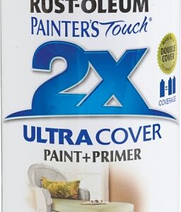 Rust-Oleum 249860 Spray Paint, Semi-Gloss, Ivory Bisque, 12 oz, Can