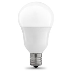 Feit Electric BPA1560N/927CA/2 LED Bulb, General Purpose, A15 Lamp, 60 W Equivalent, E26 Lamp Base, Dimmable, White