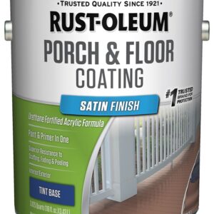 Rust-Oleum 262363 Porch and Floor Coating, Liquid, 1 gal, Can
