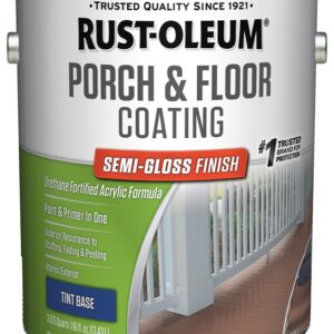 Rust-Oleum 262361 Porch and Floor Coating, Semi-Gloss, Liquid, 1 gal, Can