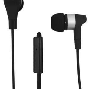 Zenith PM1001SEB Earbuds, Black