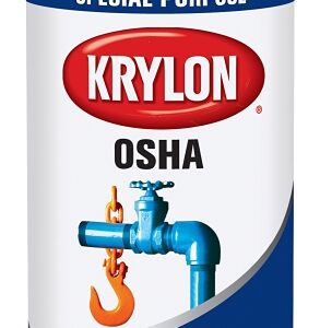 Krylon K02012777 Spray Paint, Gloss, Safety Green, 12 oz