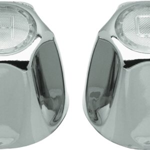 Danco 80456 Faucet Handle, Zinc, Chrome Plated, For: Price Pfister Verve Two Handle Kitchen and Lavatory Faucets