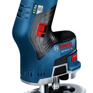 Bosch GKF12V-25N Palm Edge Router, 12 V, 1/4 hp, 1/4 in Chuck, 13,000 rpm Spindle