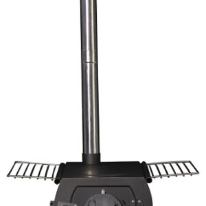 US Stove Caribou Series CCS18 Outfitter Camp Stove, Stainless Steel