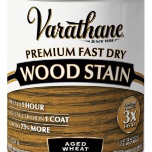 Varathane 333660 Premium Stain, Aged Wheat, Liquid, 1 qt