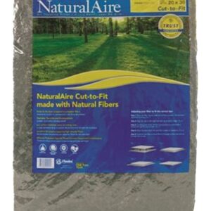 NaturalAire SM1006 Air Filter, 20 in L, 30 in W, 4 MERV, Synthetic Roll Frame
