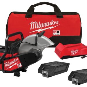 Milwaukee MX FUEL Series MXF315-2XC Cut-Off Saw Kit, Battery Included, 14 in Dia Blade, 5370 rpm Speed