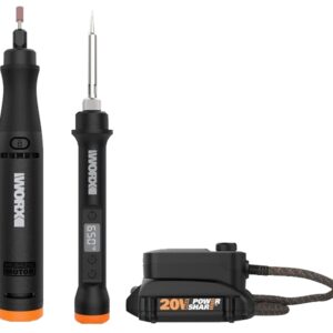 WORX MAKERX WX988L Combination Kit, Battery Included, 20 V, 2-Tool