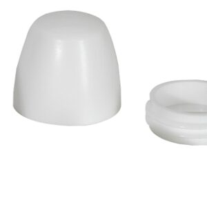 Fluidmaster SMART CAP Series 7110T-002-P10 Toilet Bolt Cap, Polypropylene, White