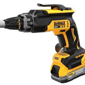 DEWALT DCF630E1 Drywall Screw Gun Kit, Battery Included, 1.7 Ah, Keyless Chuck, Includes: Charger