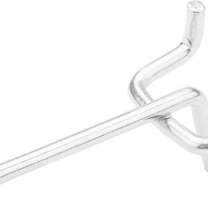 National Hardware N235-011 Hook, 2 in, 1 in W Dimensions, Steel, Zinc, 1/PK