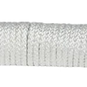 Baron 52803 Rope, 1/4 in Dia, 50 ft L, #8, 120 lb Working Load, Nylon, White