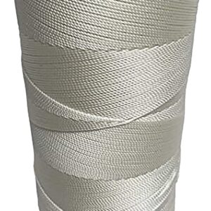 Baron 48401 Seine Twine, #18 Dia, 525 ft L, 13 lb Working Load, Nylon/Poly, White