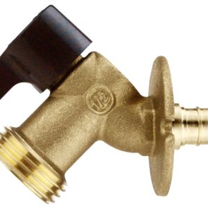 Apollo Valves APXSCV1234 Sillcock, 1/2 x 3/4 in Connection, Barb x MGHT, 200 psi Pressure, Quarter-Turn Actuator