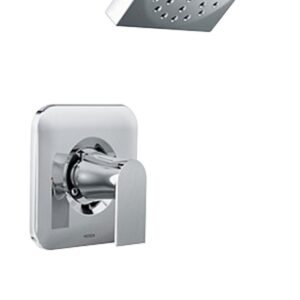 Moen 82760 Tub and Shower Faucet, 1.75 gpm Showerhead, Diverter Tub Spout, 1-Handle, Chrome