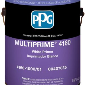 PPG MULTIPRIME 4160-1000-01 Primer, Flat, White, 1 gal