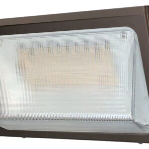 Lumark WPM B WPMLED25S Wall Pack, 120/347 V, 101 W, LED Lamp, 9800 to 13,400 Lumens, 5000 K Color Temp